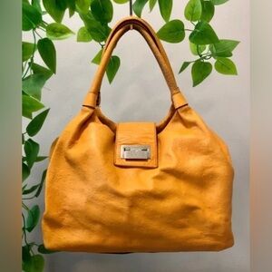 Kate spade handbag ostrich leather